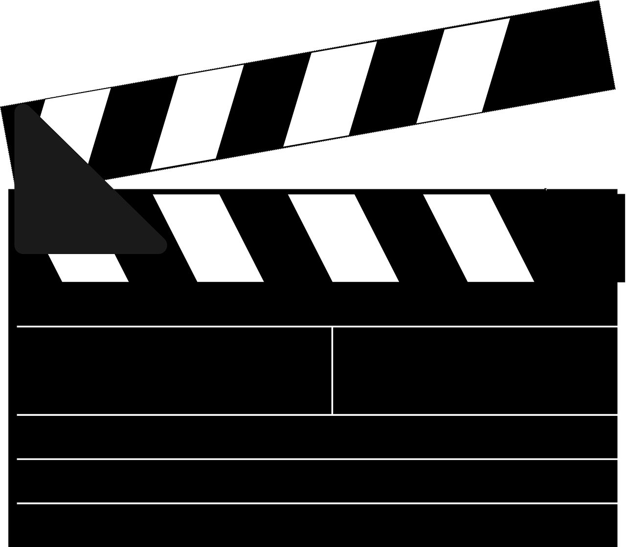 clapperboard clack clipping free photo