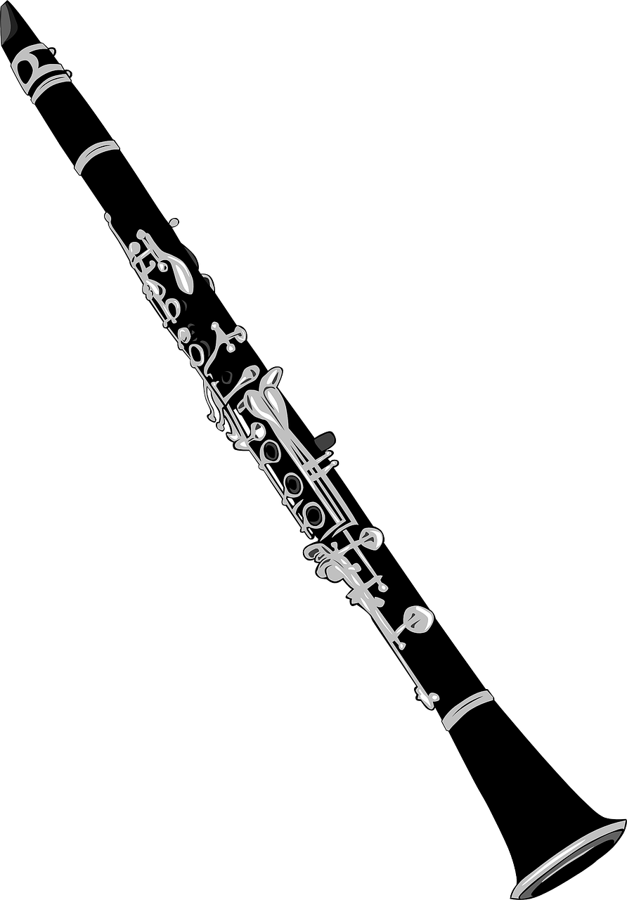 clarinet,music,musical,instrument,play,classical,equipment,free vector graphics,free pictures, free photos, free images, royalty free, free illustrations, public domain