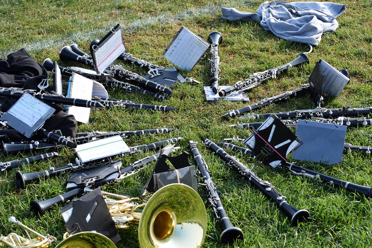 clarinet instrument band free photo