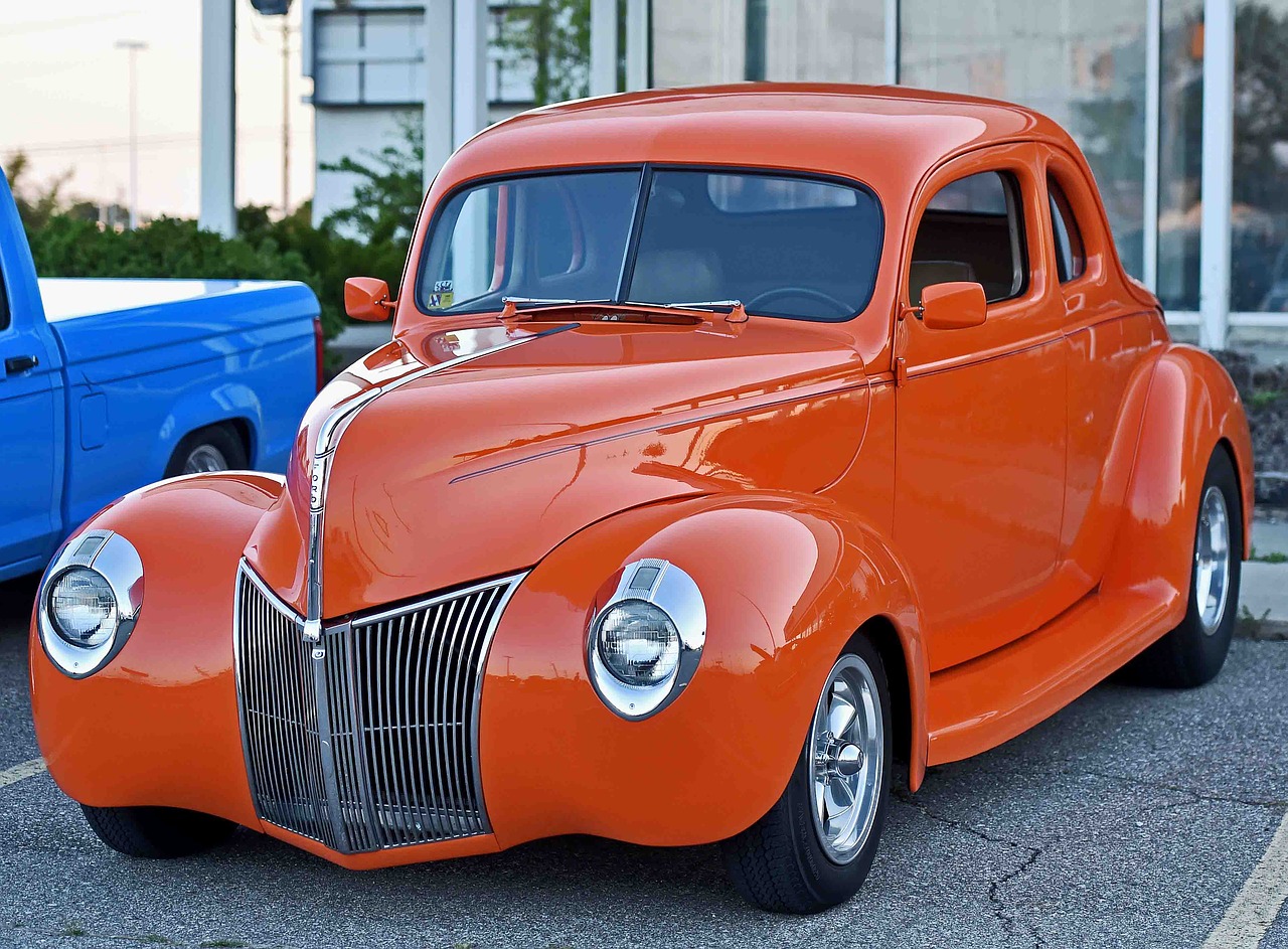 classic ford coupe free photo