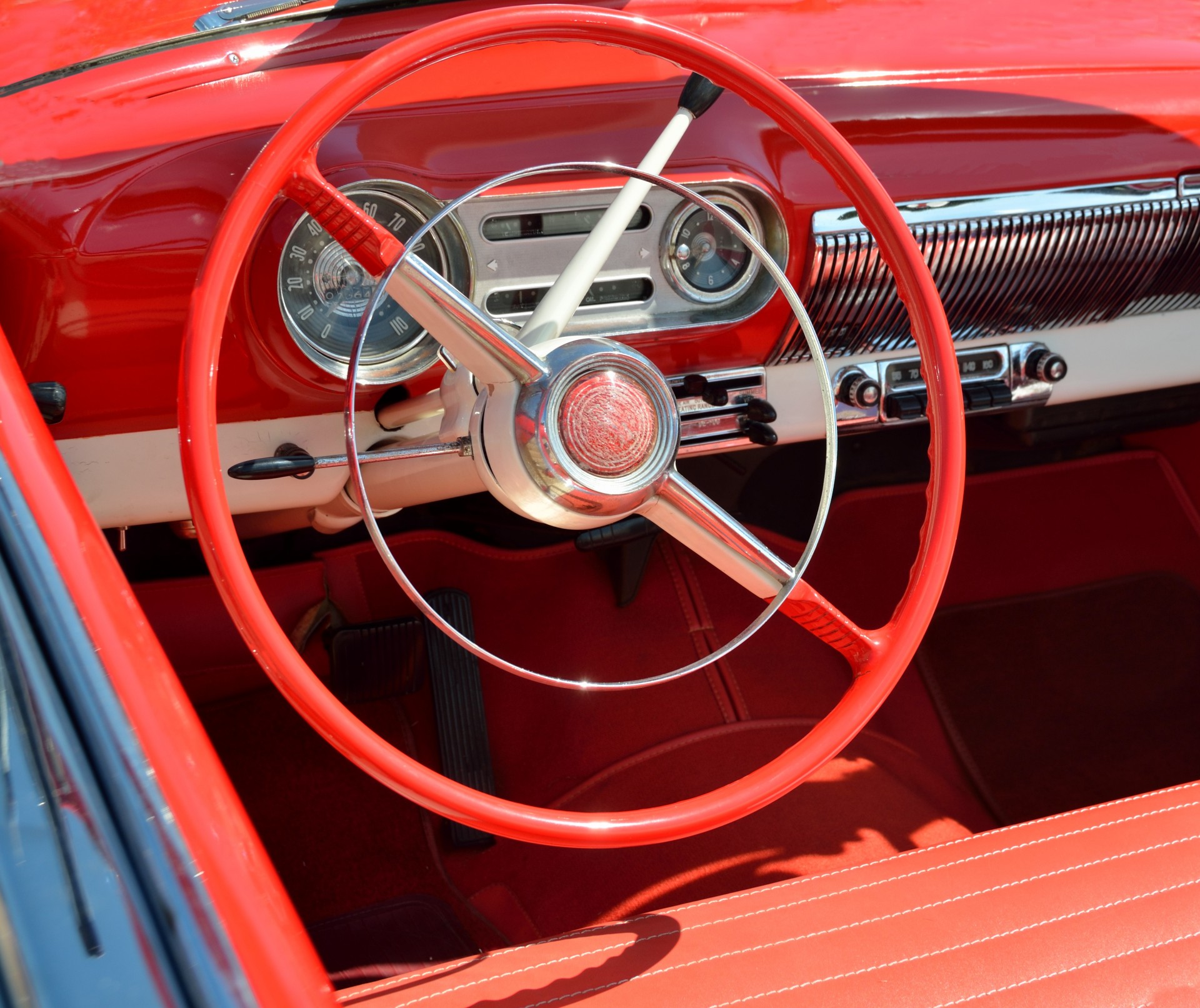 classic car interior free photo