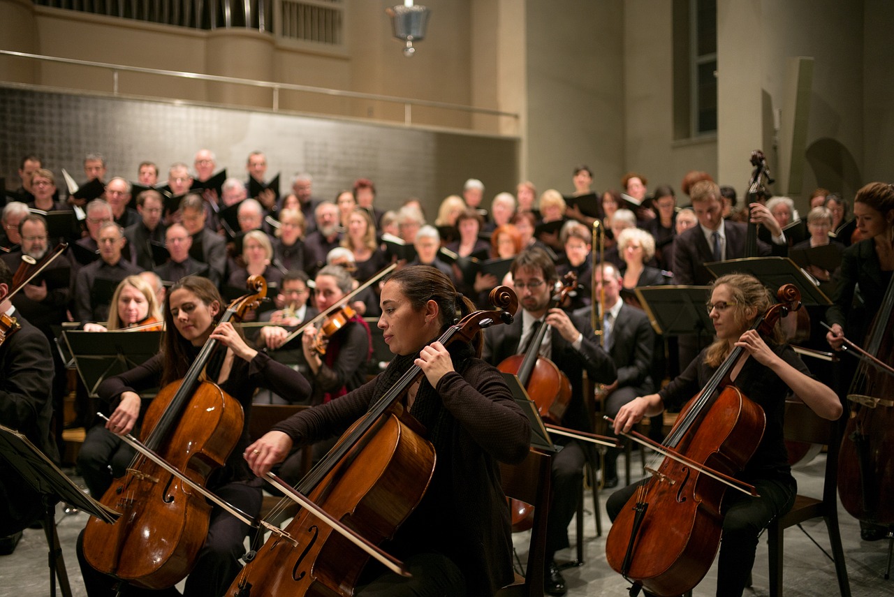 classical music orchestra choir free photo