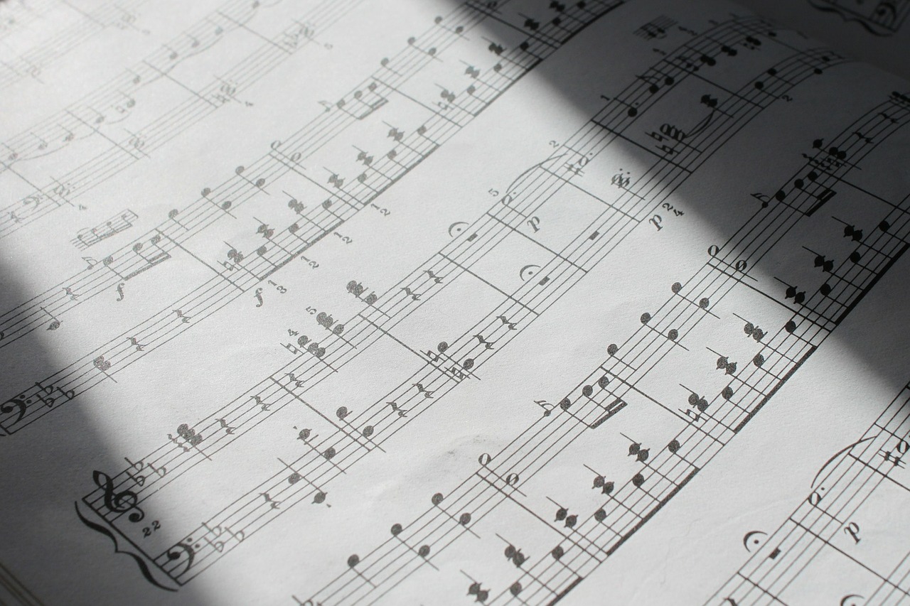 classical music notes mozart free photo