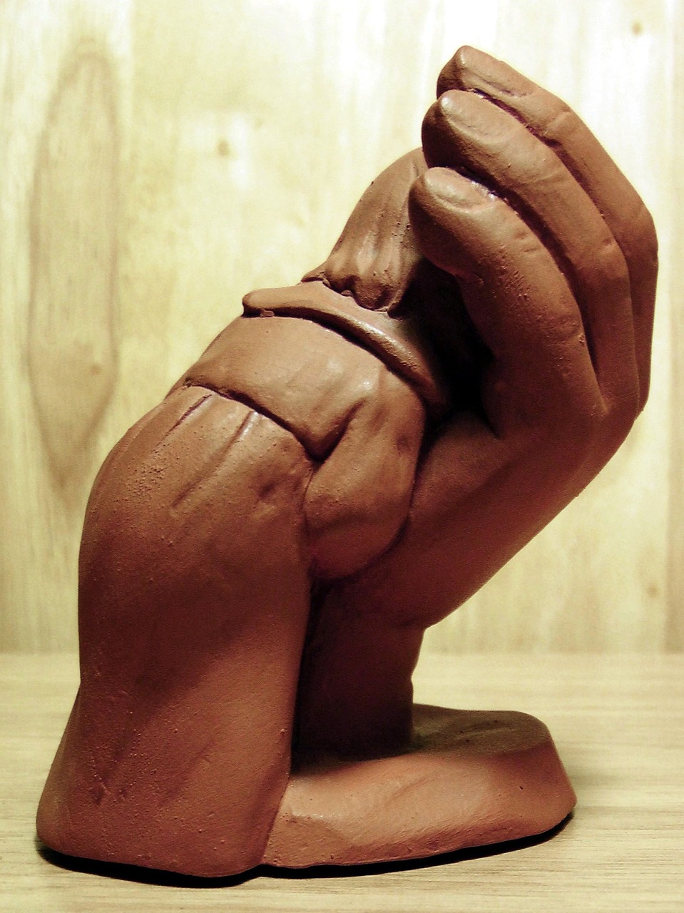 clay figure weel decoration free photo