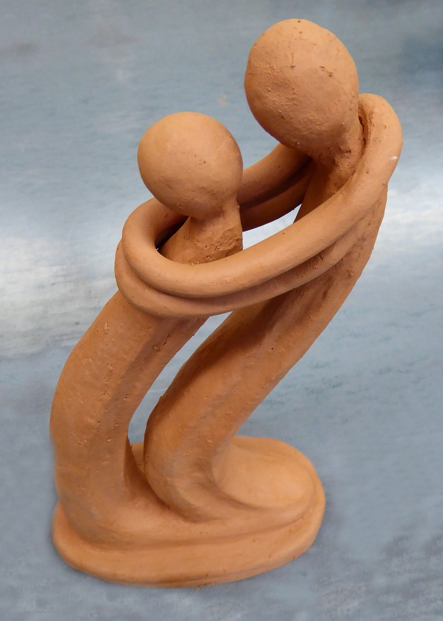clay figures weel art free photo