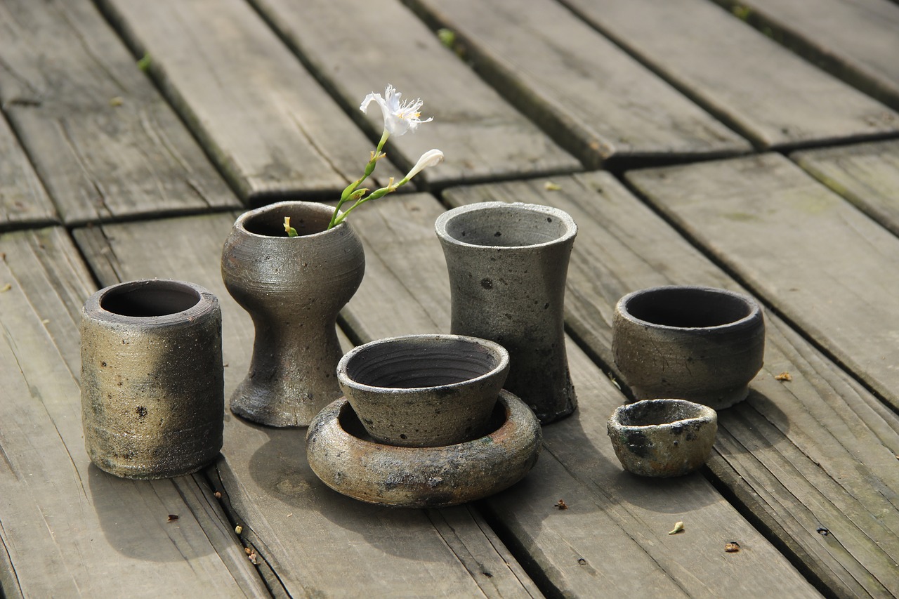 clay pots sunshine china free photo