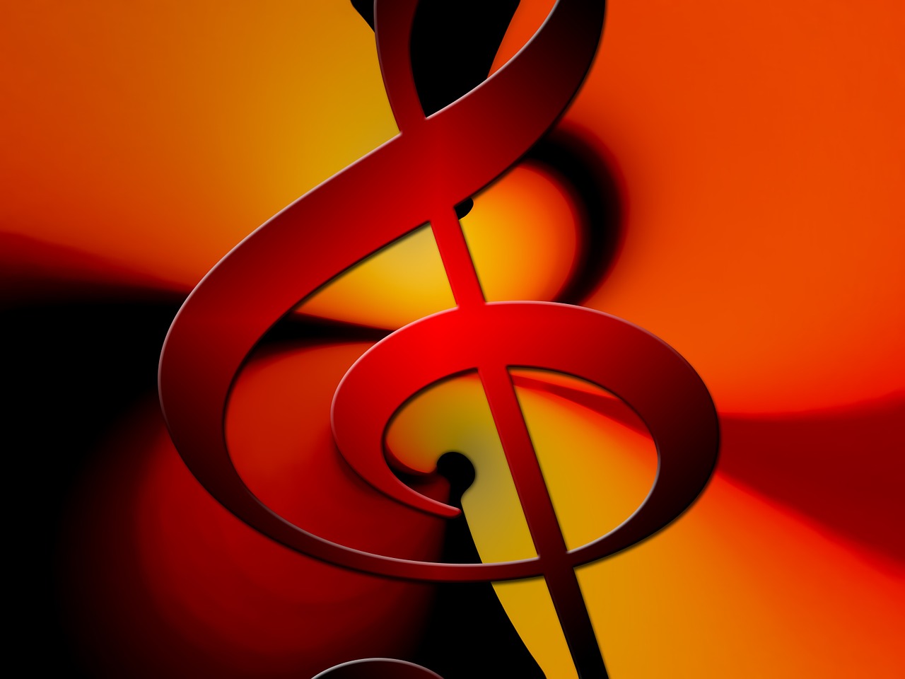 clef music vibration free photo