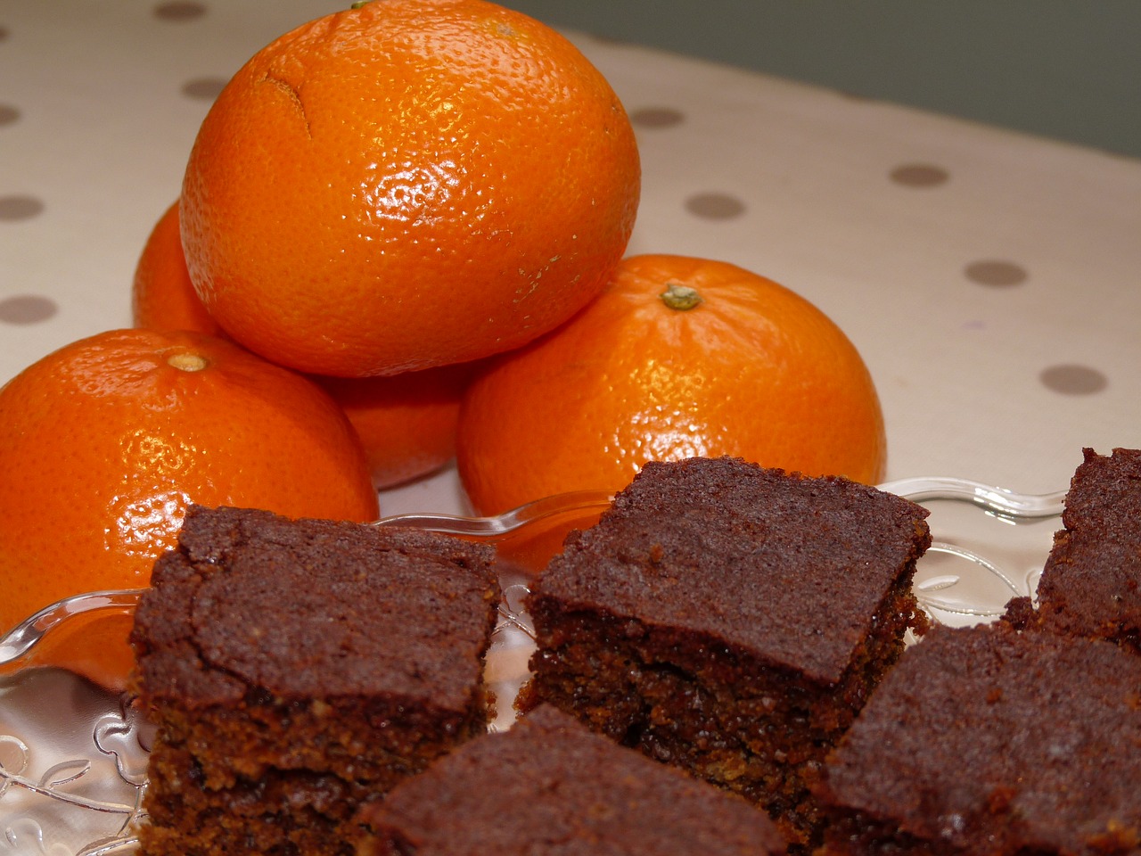 clementine gingerbread cake free photo