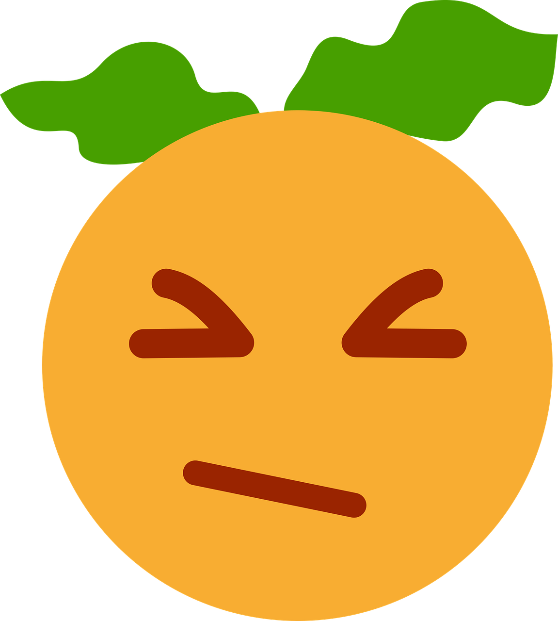 clementine orange cartoon free photo