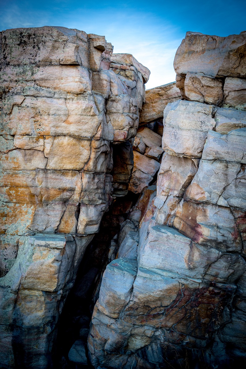 cliff rock face texture free photo