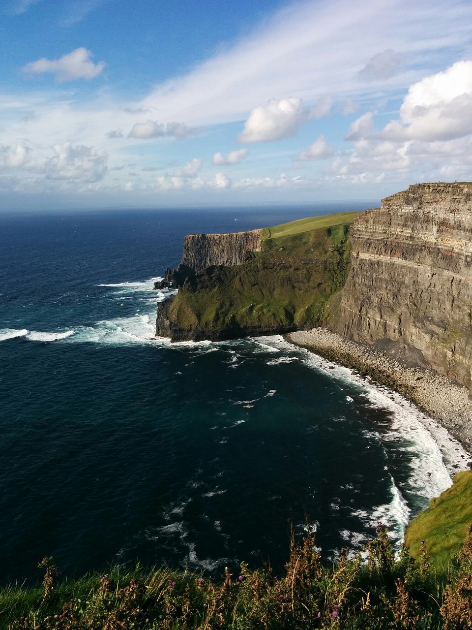 cliff ireland cliffs of moher free photo