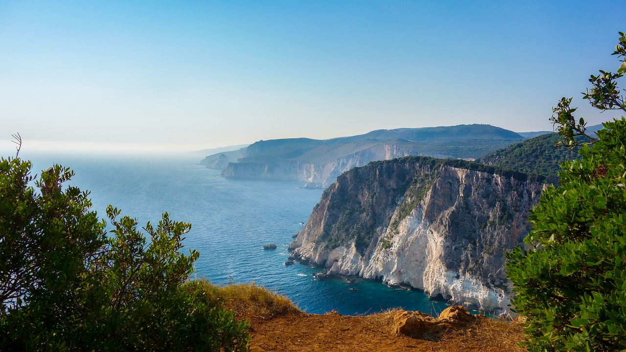 cliff sea rock free photo