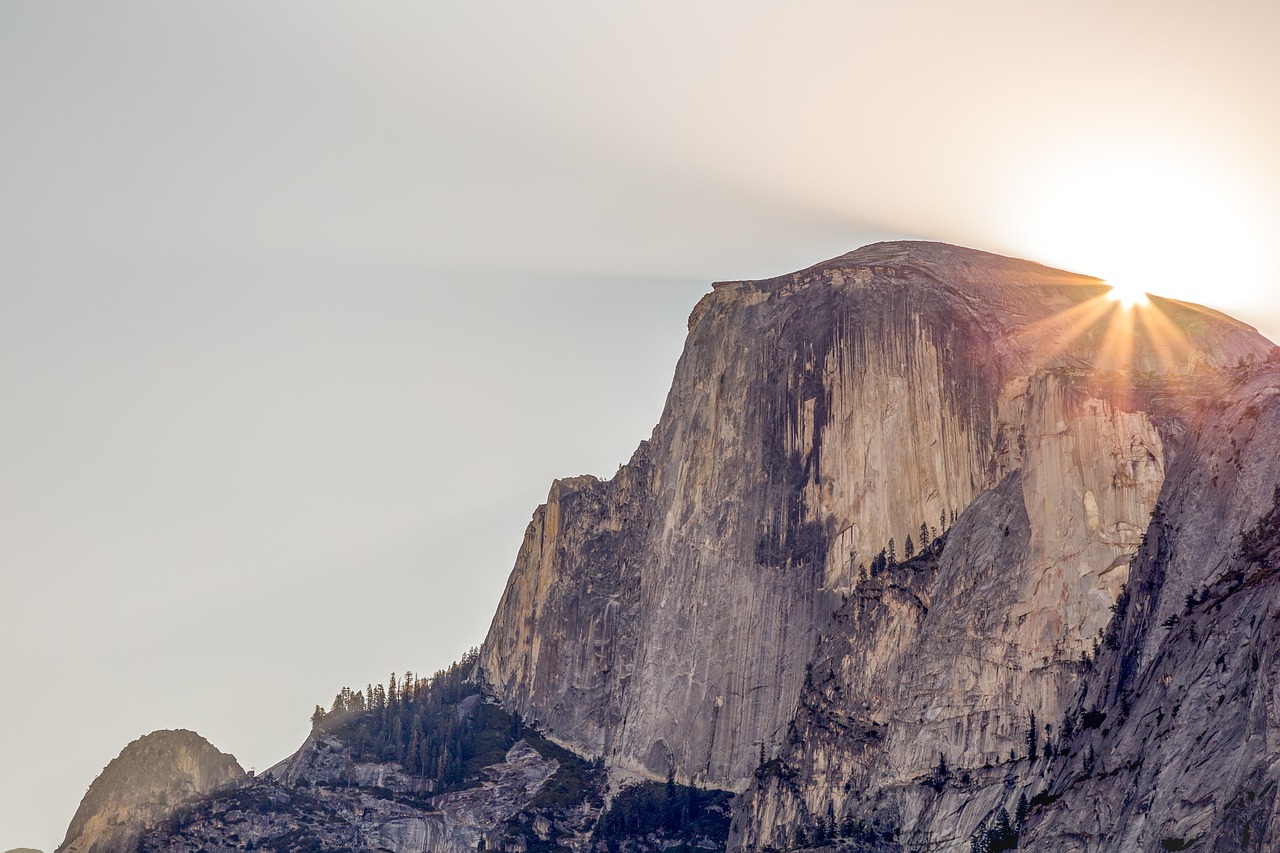 cliff daylight evening free photo