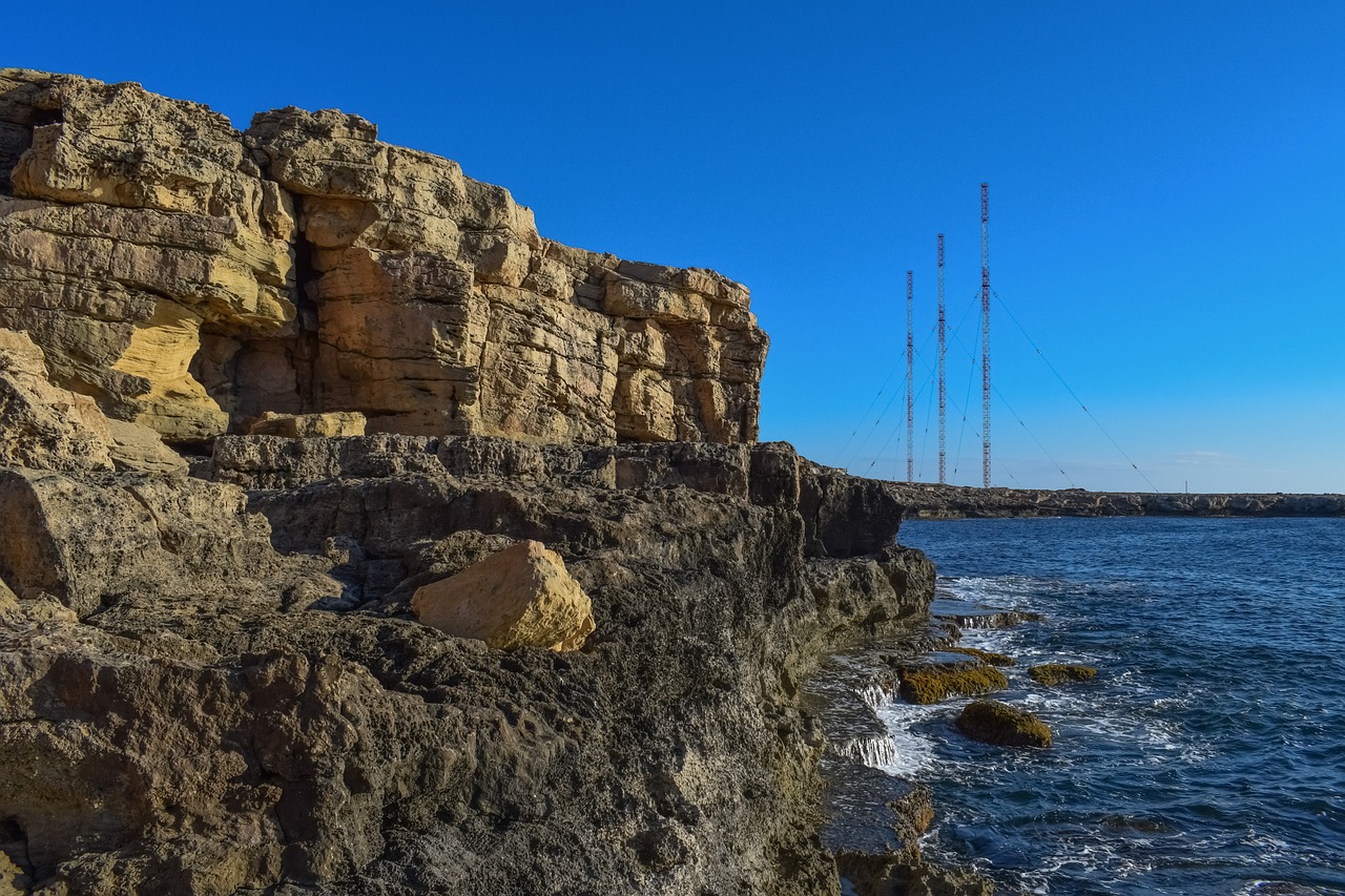 cliff rocky coast coastline free photo