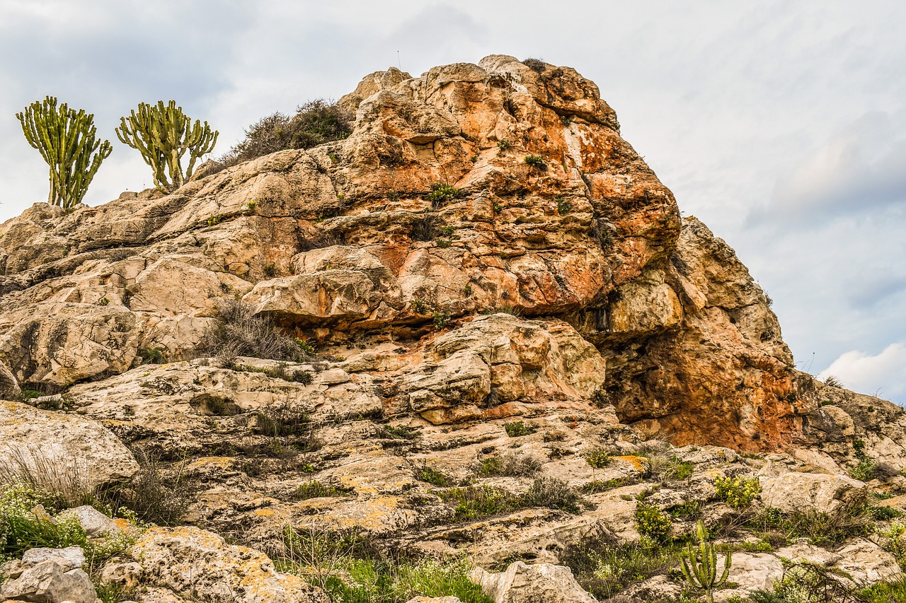 cliff rock landscape free photo