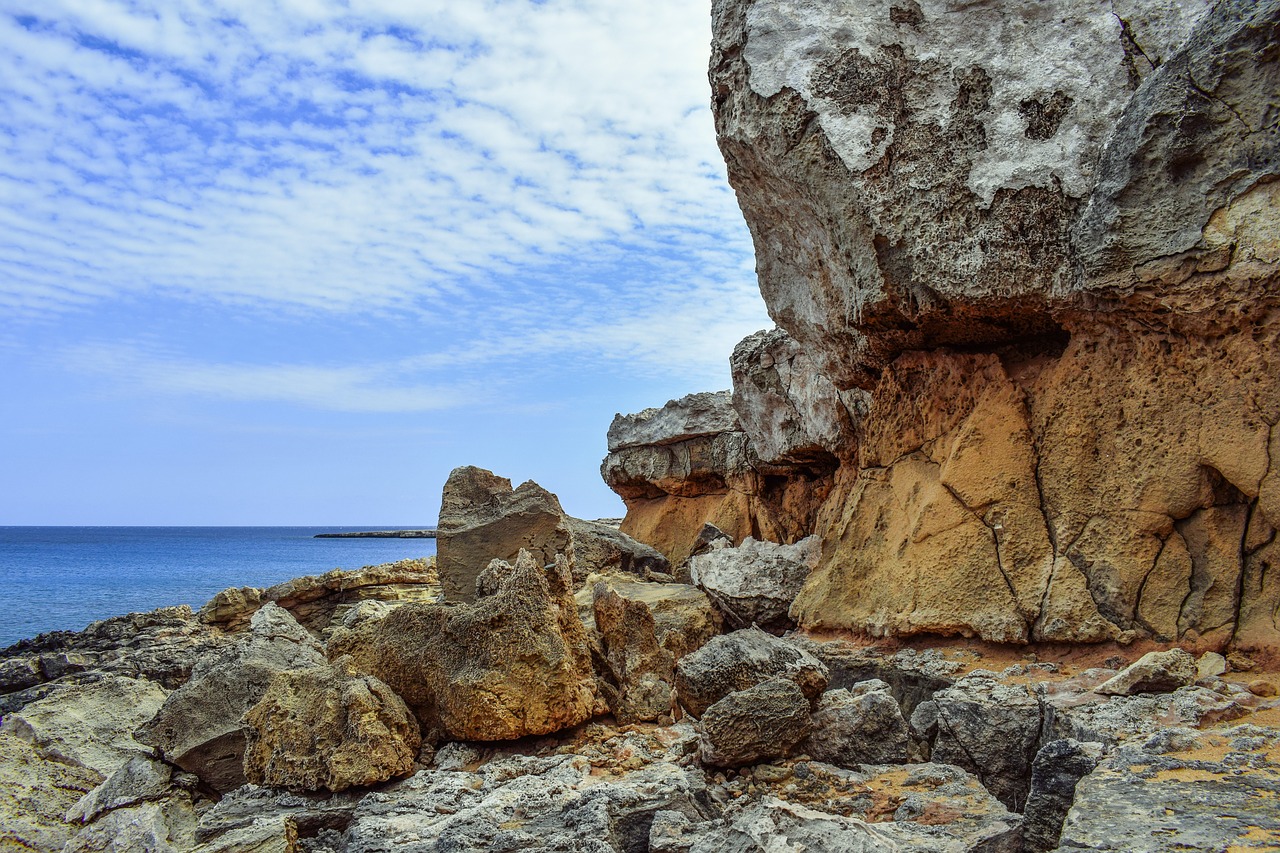 cliff formation rocky free photo