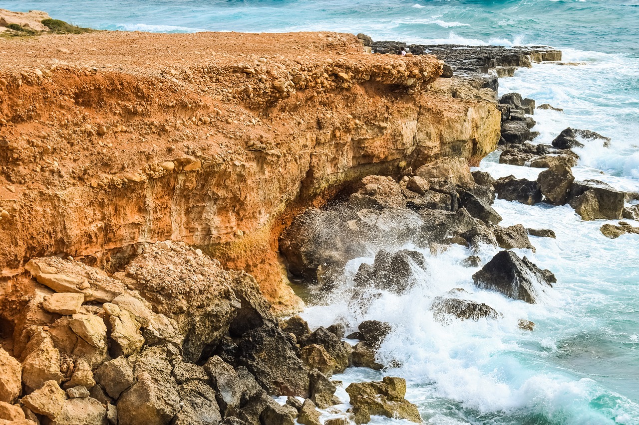 cliff rocky coast rock free photo