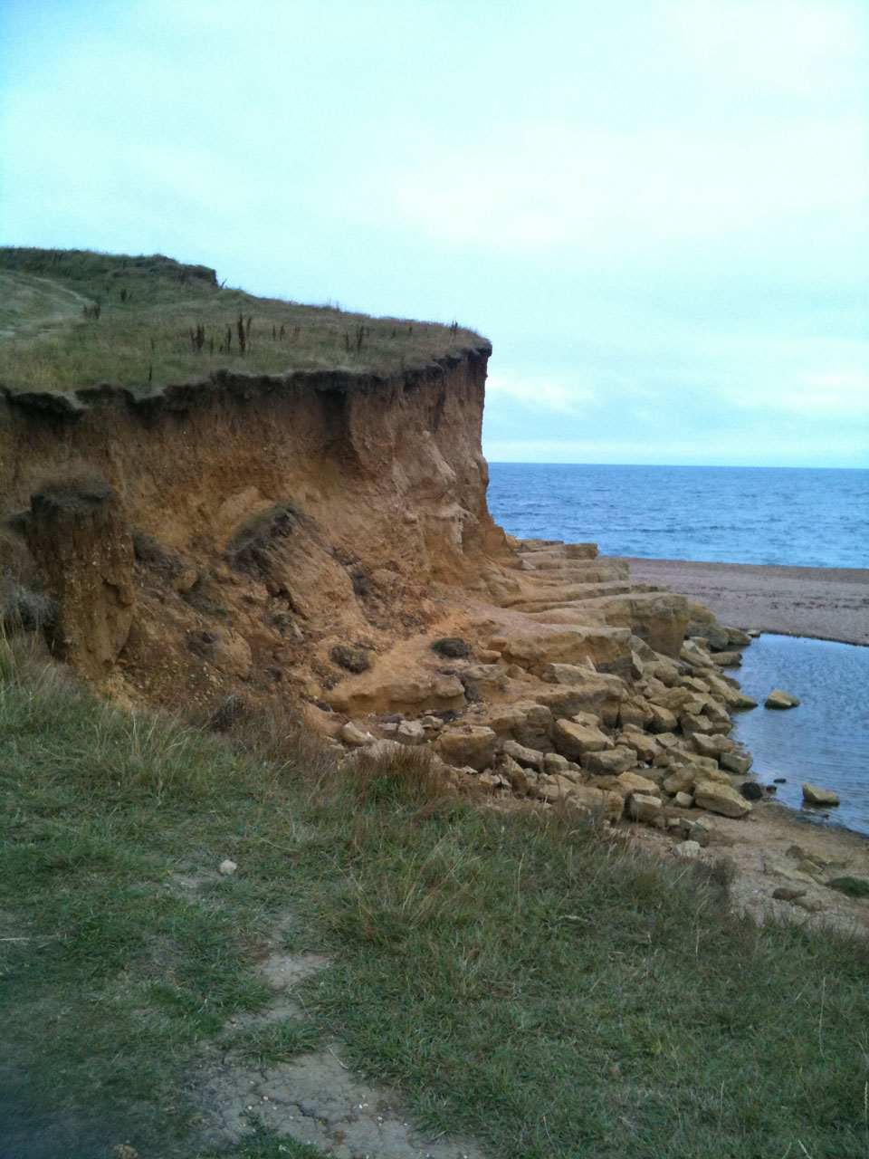 cliff stone sand free photo