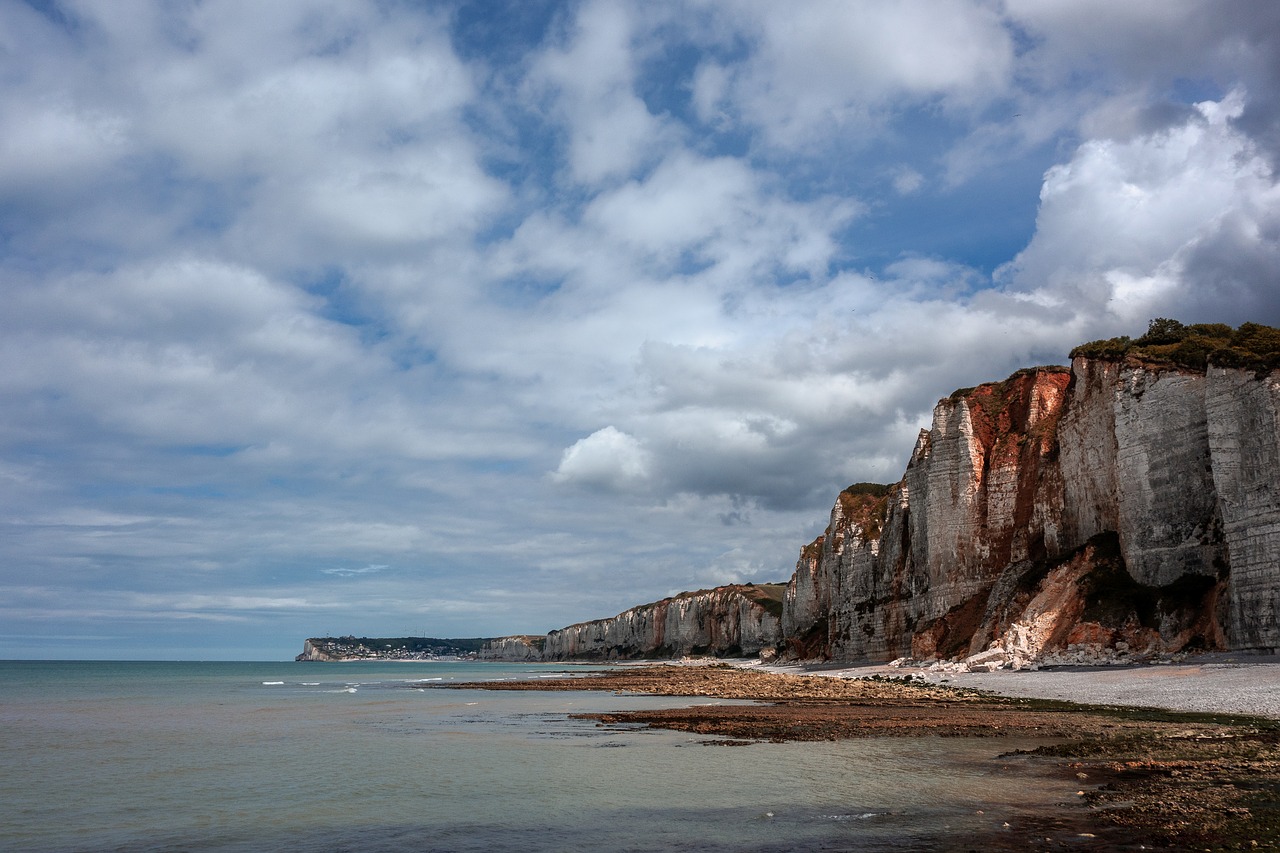cliff  sea  shore free photo