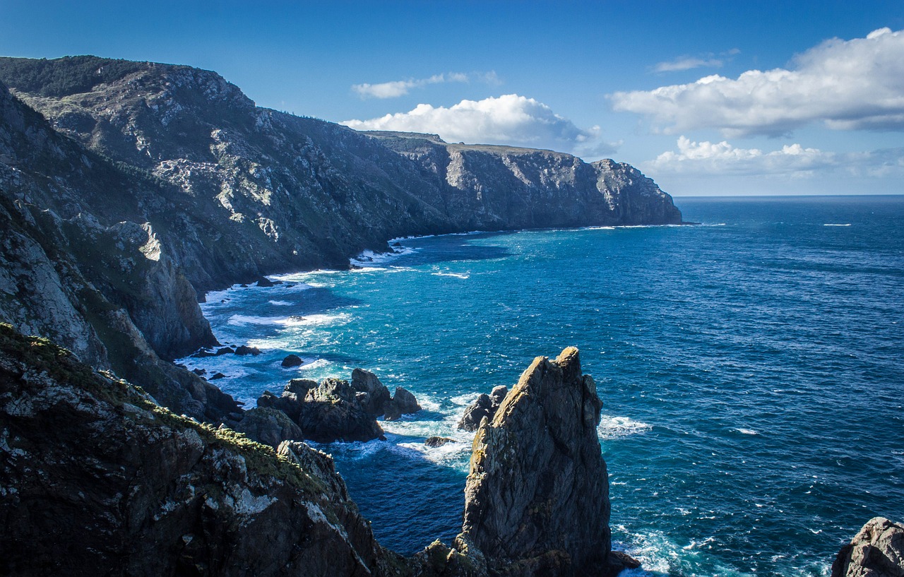 cliff sea ocean free photo