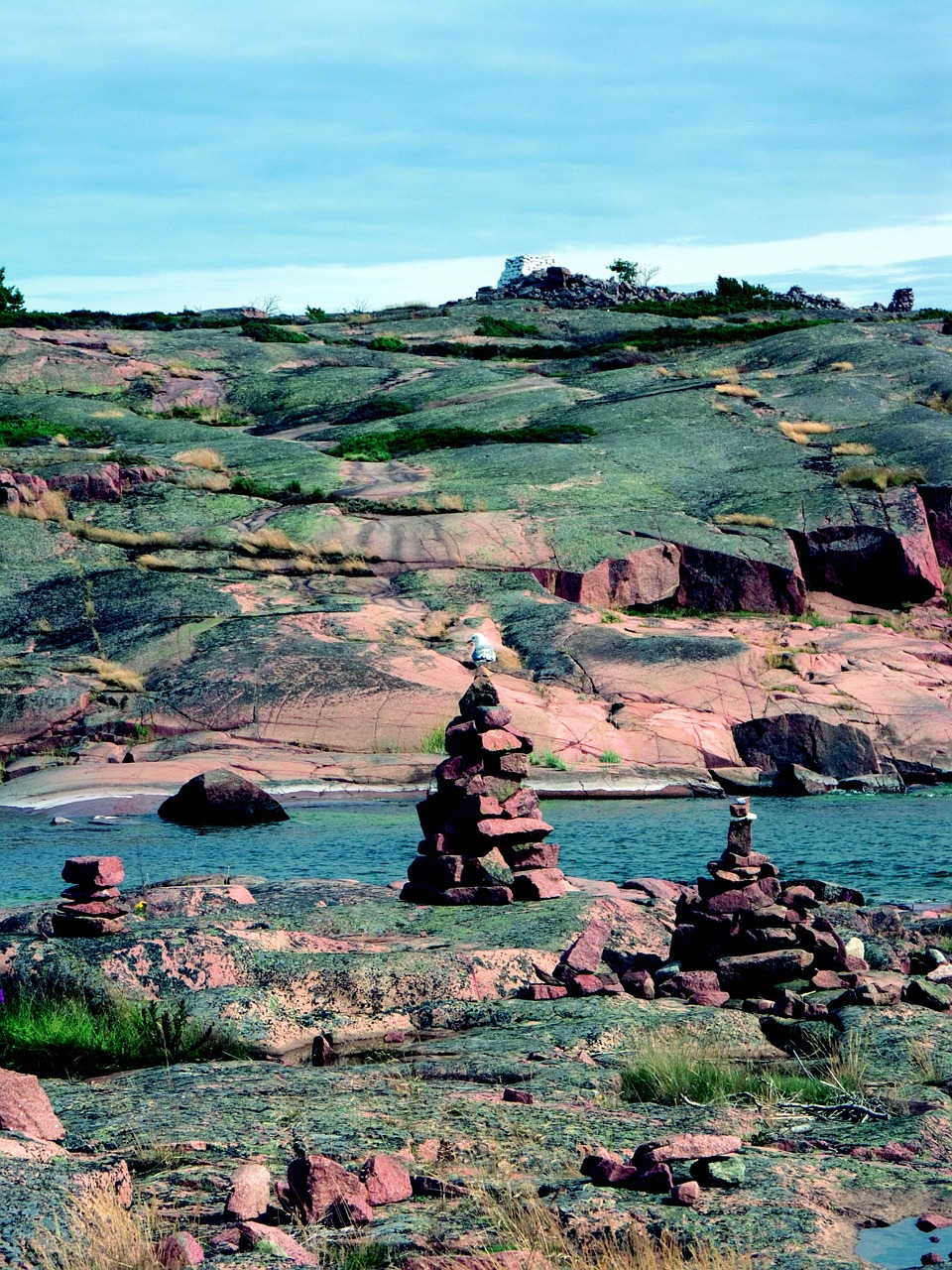 cliff landscape åland free photo
