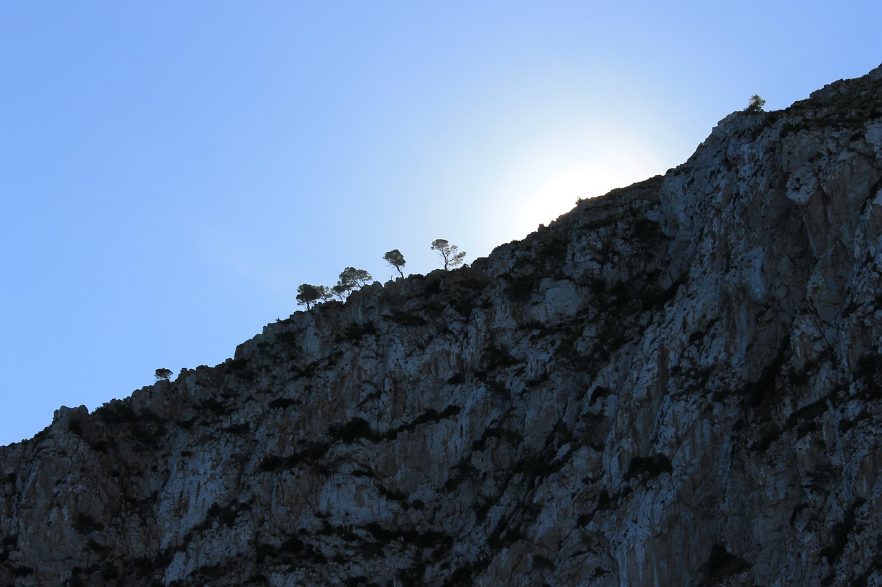 cliff landscape summer free photo