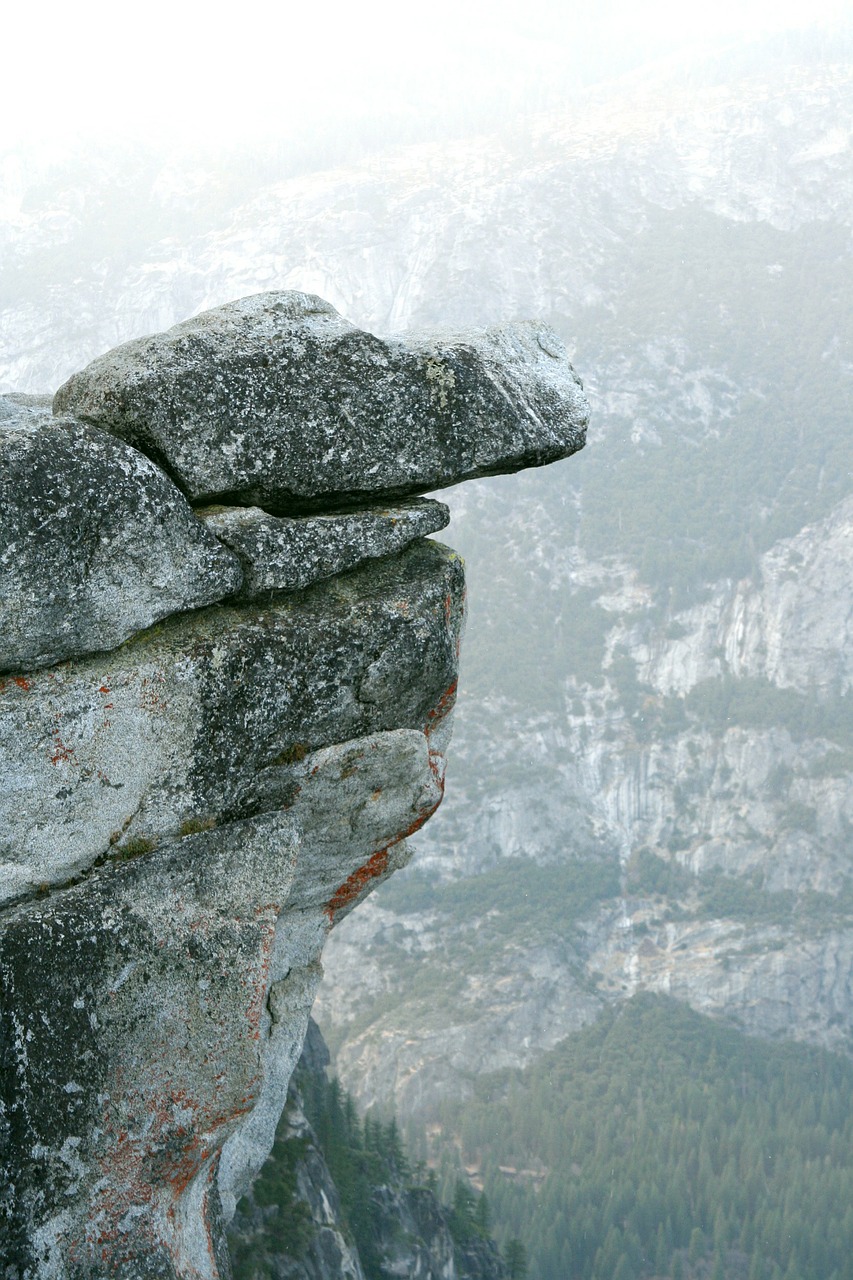 cliff rock stone free photo