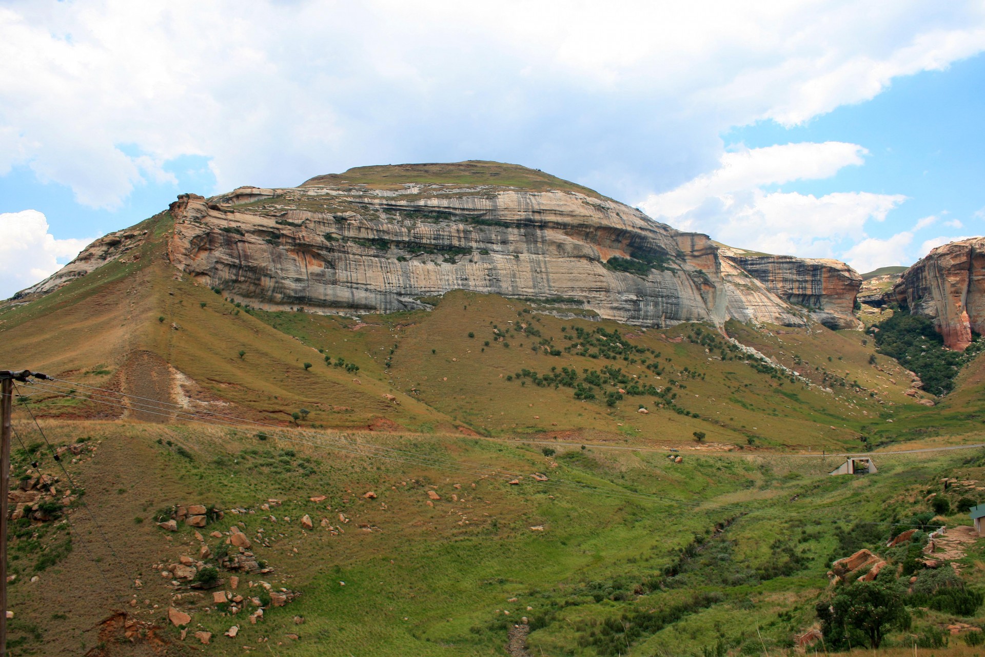 mountains drakensberg golden gate national park free photo