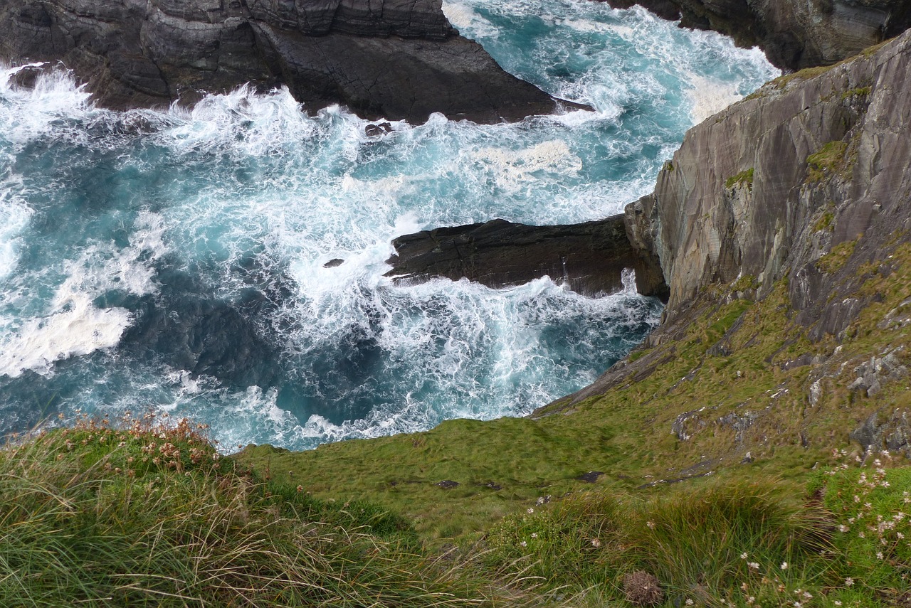 cliffs cliffs of kerry ireland free photo