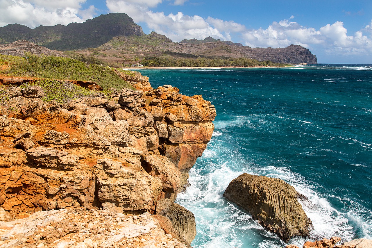 cliffs ocean landscape free photo