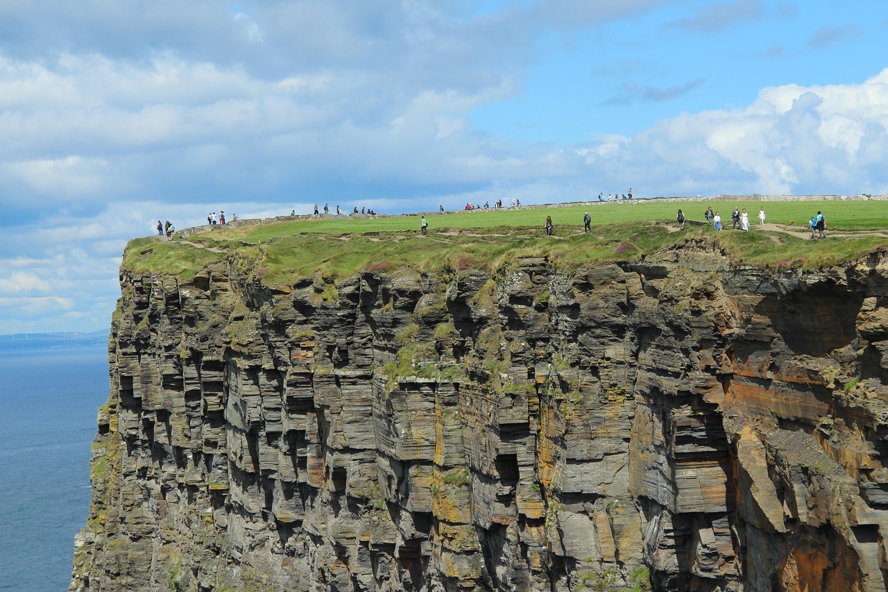 cliffs mohar ireland free photo