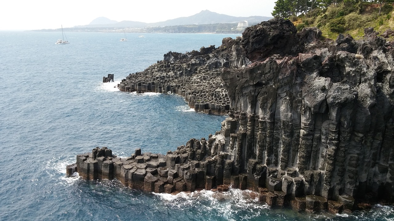 cliffs sea side free photo