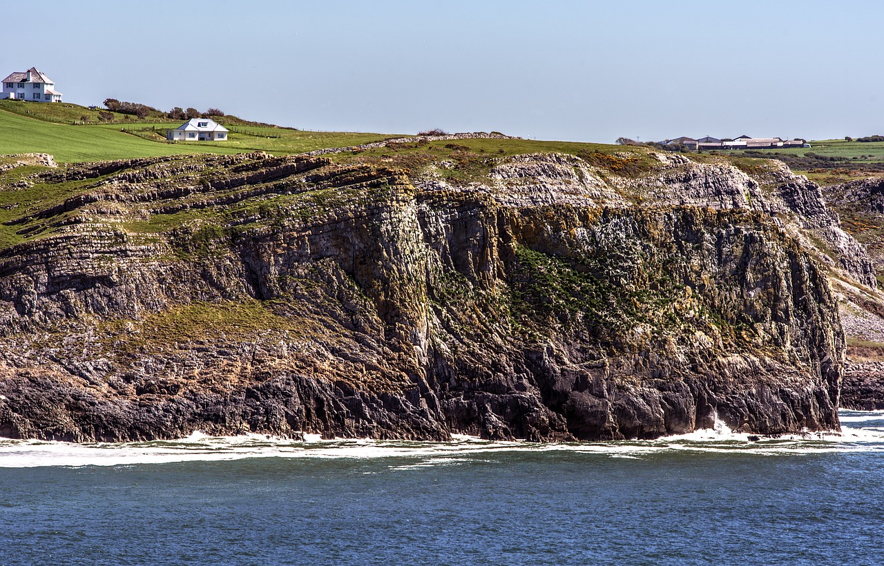 cliffs  sea  coast free photo