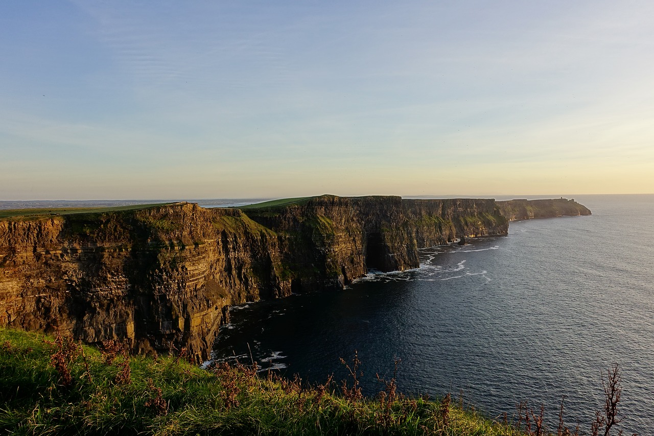 cliffs  sea  ireland free photo