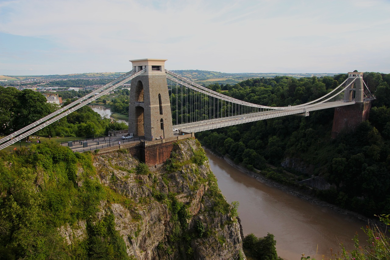 clifton suspension bridge bridge suspension free photo