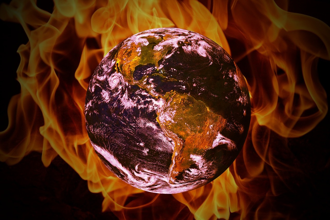 climate change global warming earth free photo