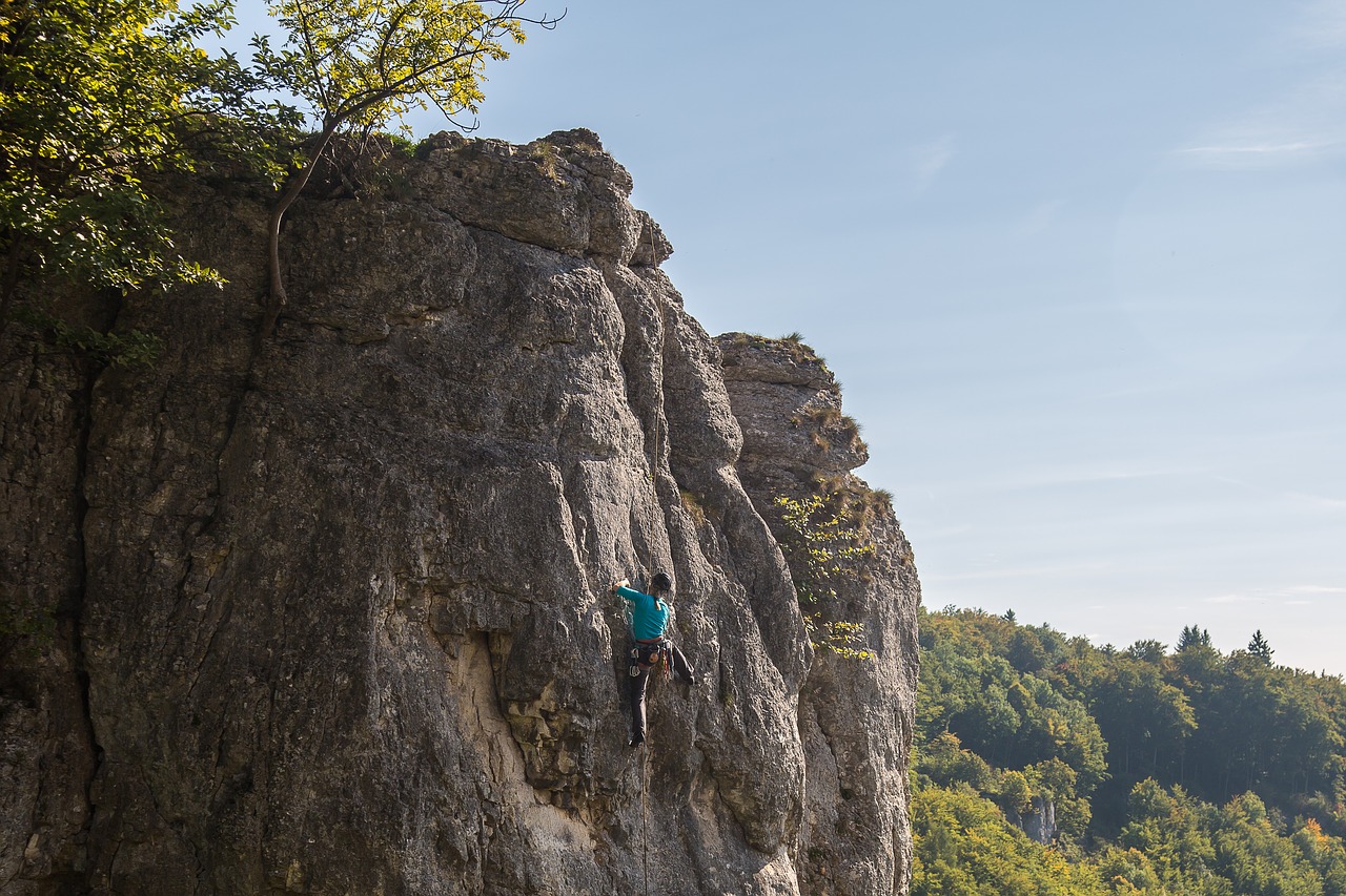 climb climber rock free photo