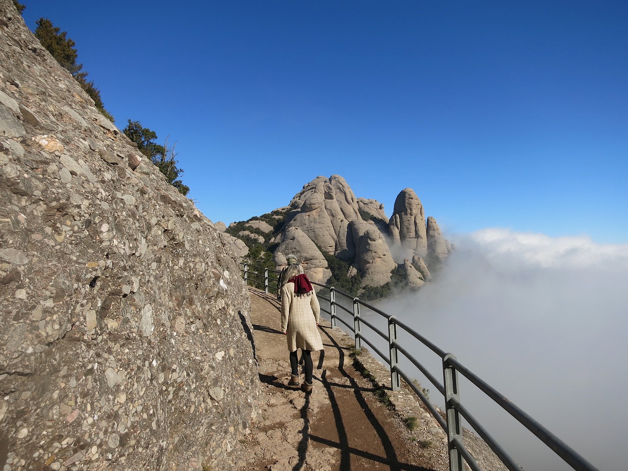 climb natural sky free photo