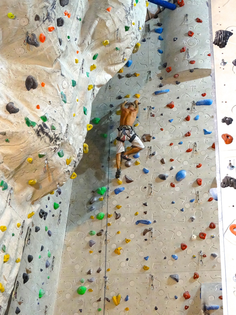 climb climbing wall sport free photo