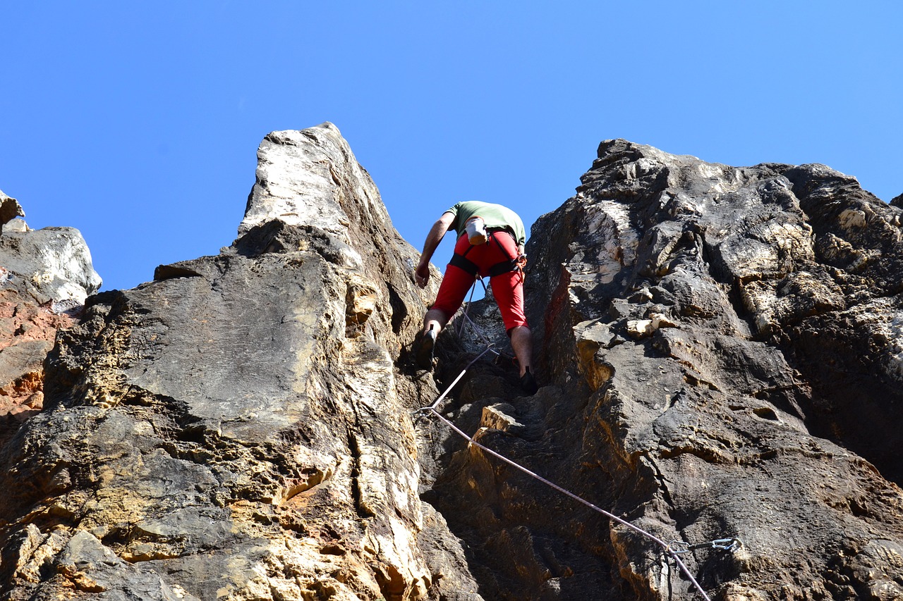 climber rope sport free photo