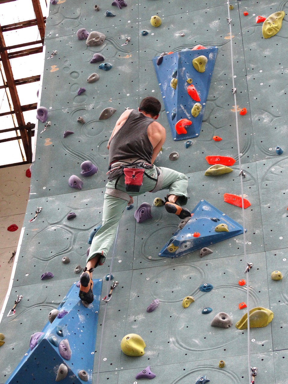 climber man force free photo