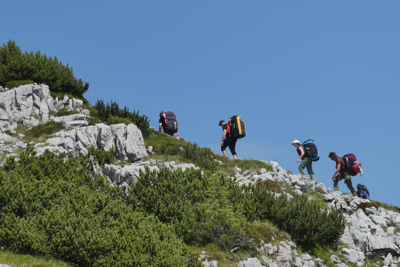 climbing  mountains  load free photo