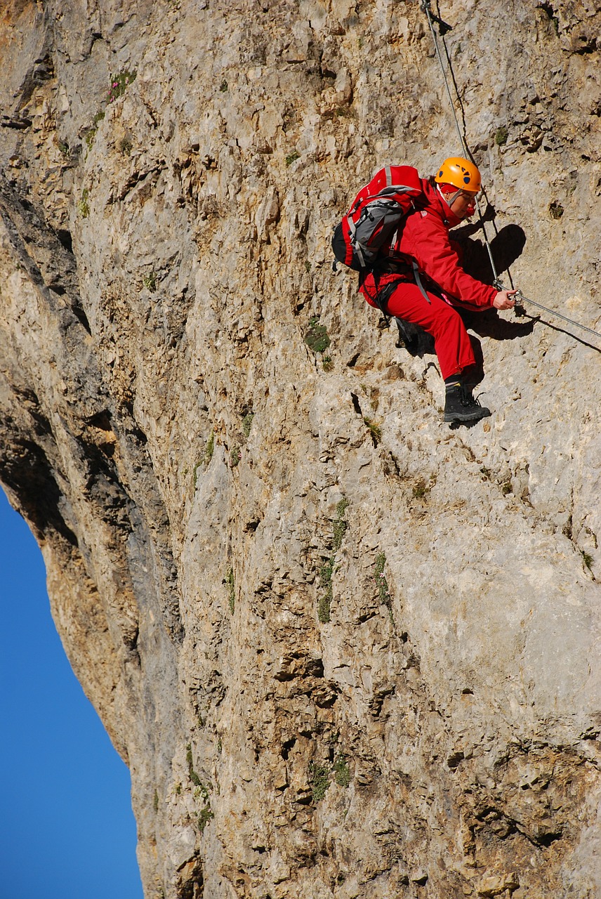 climbing mountains rock free photo