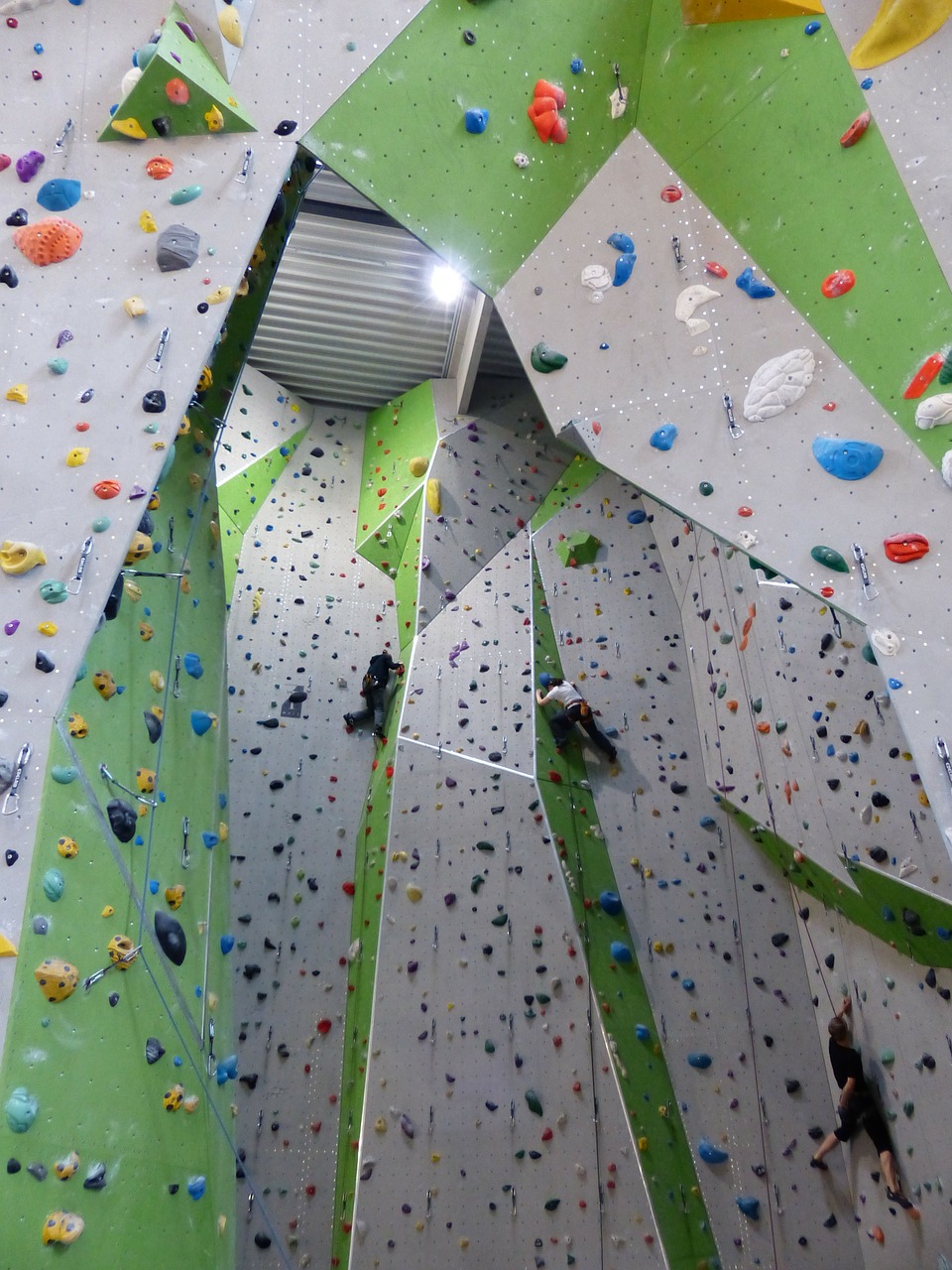 climbing wall climbing hall climb free photo