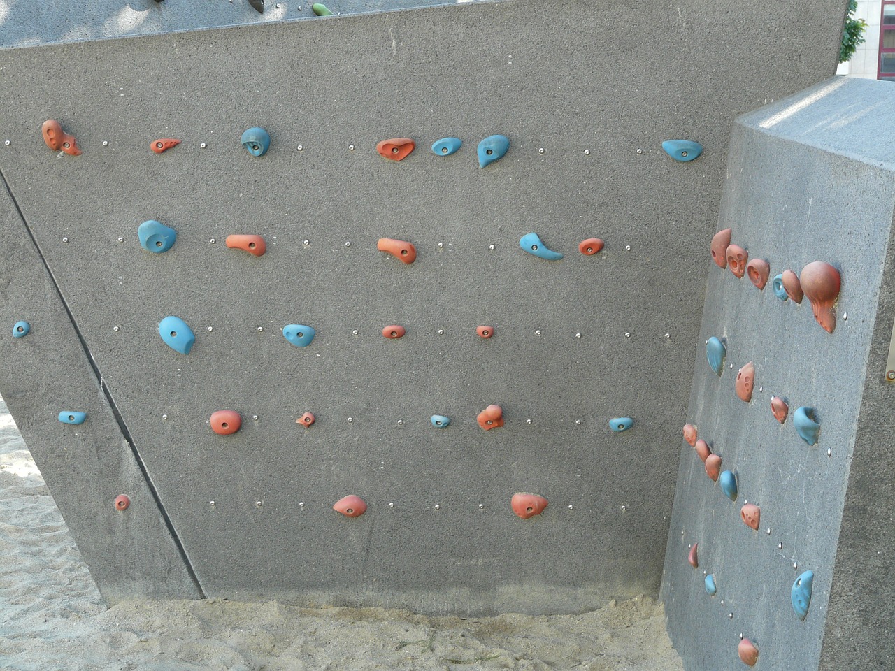 climbing wall climbing holds climb free photo
