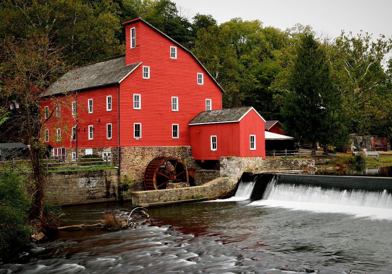 clinton nj nj red mill free photo