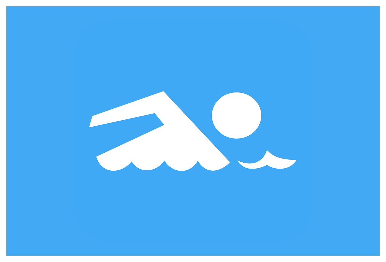 clip art  swimming  sport free photo