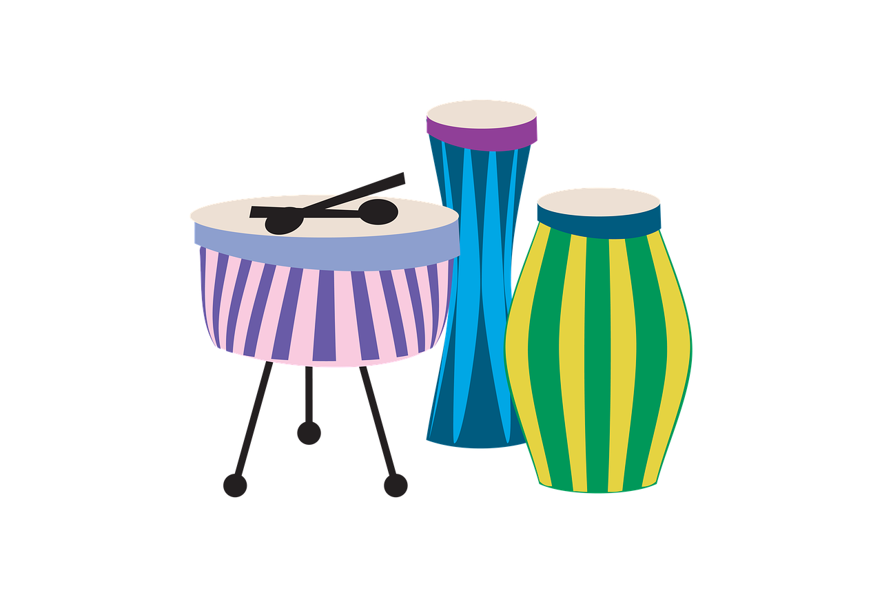 clipart  drums  music free photo