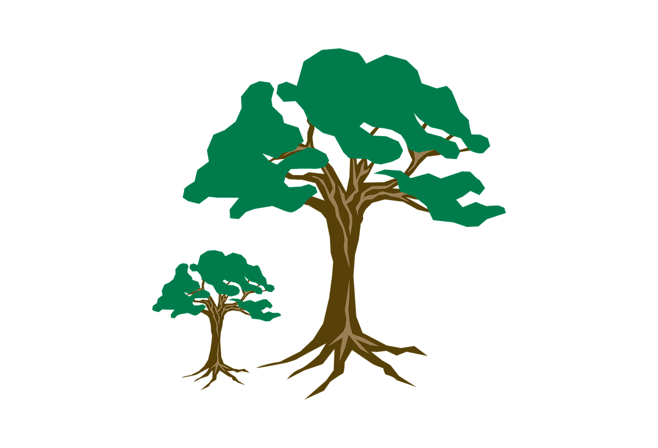 clipart  tree  green free photo