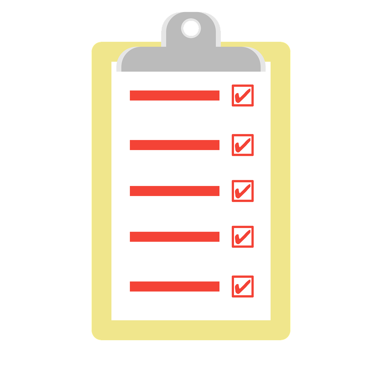 clipboard checklist business free photo